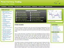 Tablet Screenshot of forexmamma.com